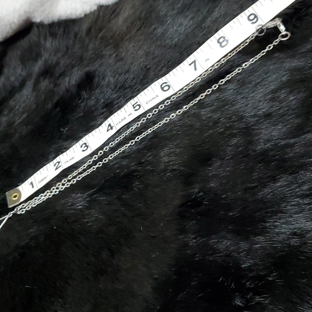 NECKLACE Draped silver - Picture 7 of 8